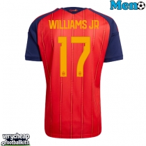 Spain Nico Williams #17 Replica Home Shirt World Cup 2026 Short Sleeve
